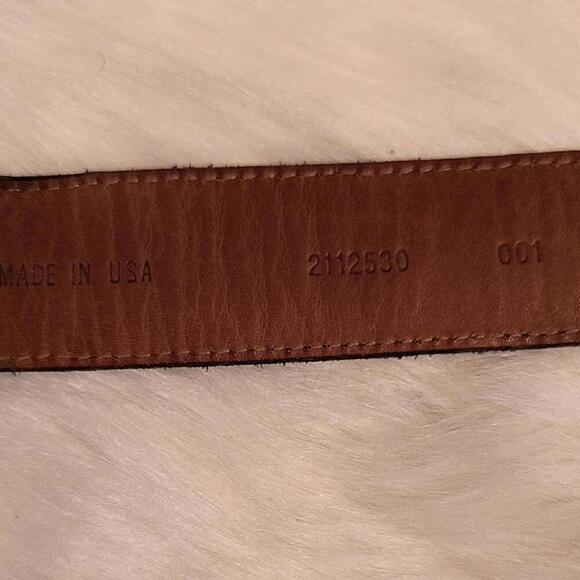 Polo by Ralph Lauren Black Crocodile Leather Belt. Size 34. Good Condition - Picture 5 of 9